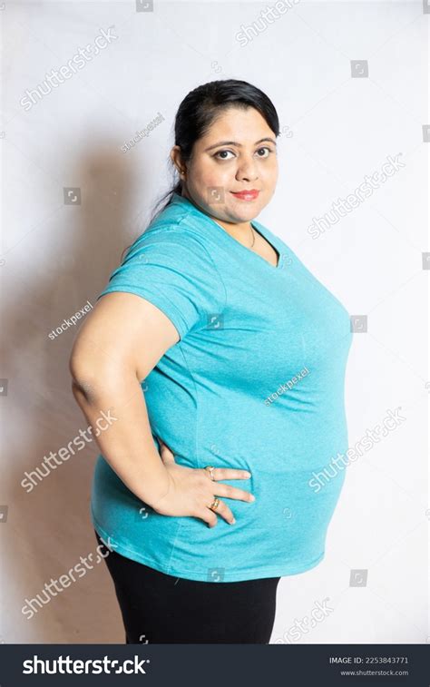 Indian Fat Woman Stock Photos, Images & Pictures